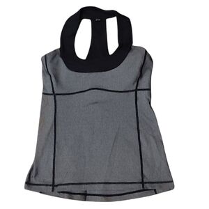 Lululemon Athletica Gray and Black Tank Top
